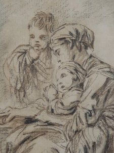 Ung mor af François Boucher